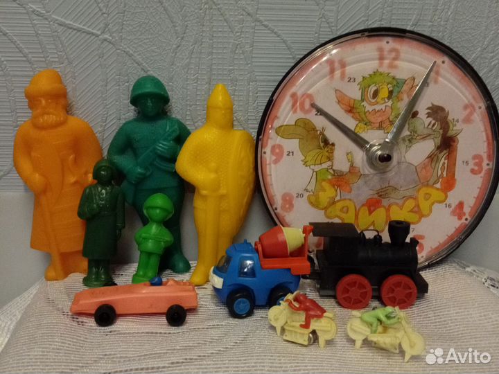 Игрушки пластмассовые СССР