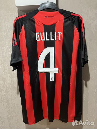 Футбольная ретро форма Милан 2008/09