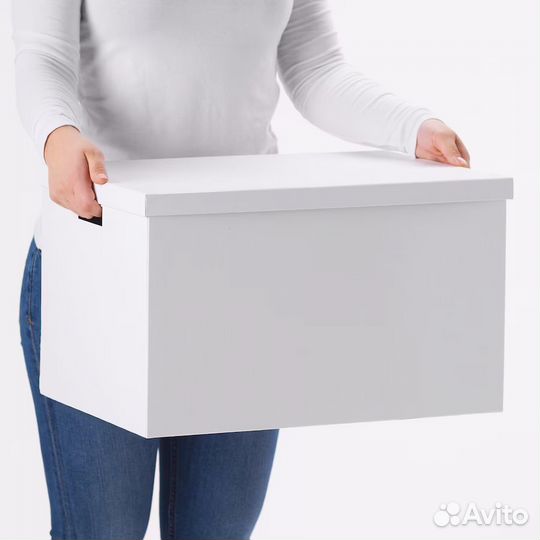 Коробка ящик для хранения IKEA Tjena 35x50x30