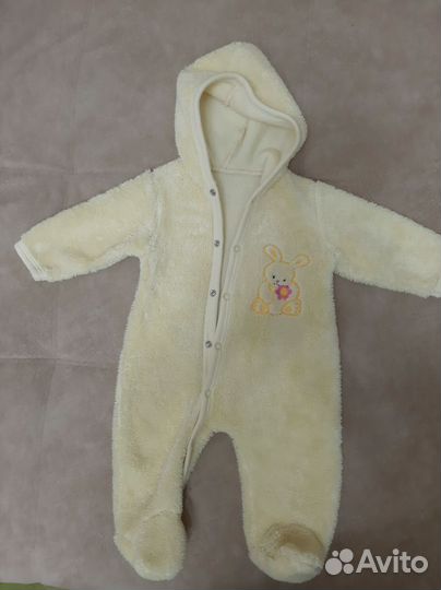 Комбинезон 3 шт, 56, 62, 74