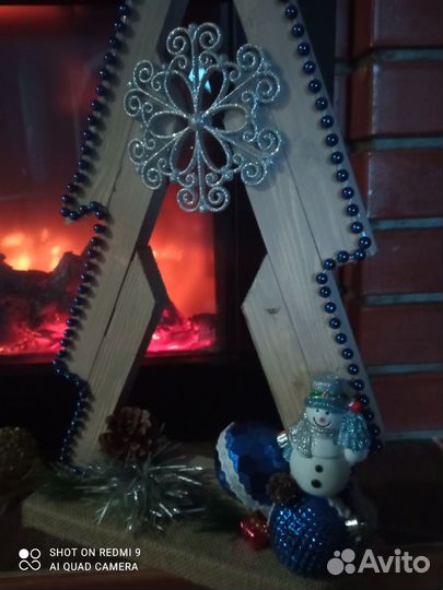 Новогодний декор(поделка)