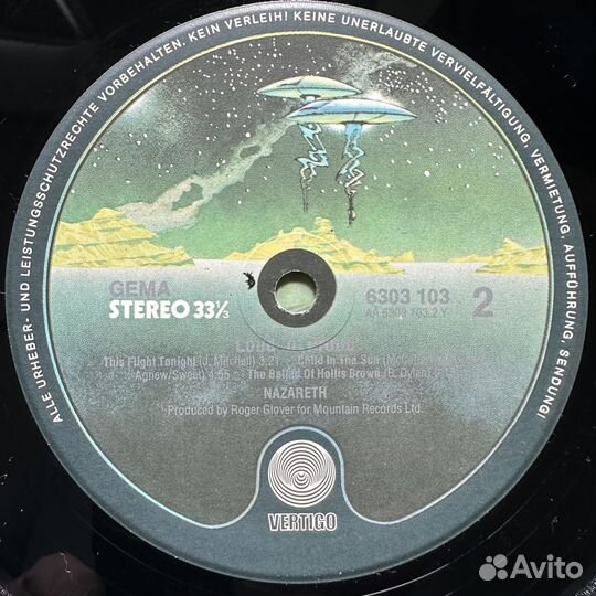 Nazareth – Loud'N'Proud (Германия 1985г.)