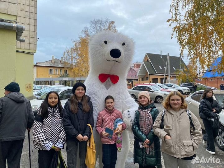 Белый Медведь Мишка Поздравление С Днем Рождения