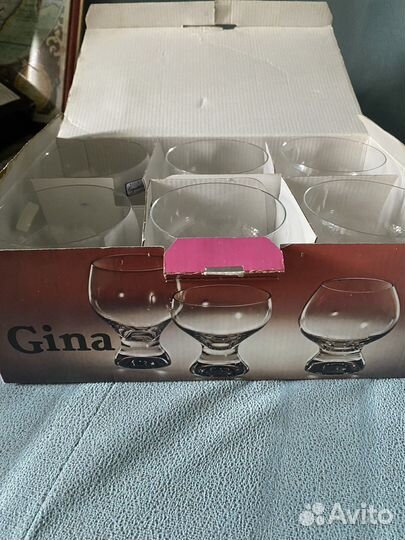 Бокалы Bohemia Чехия новые