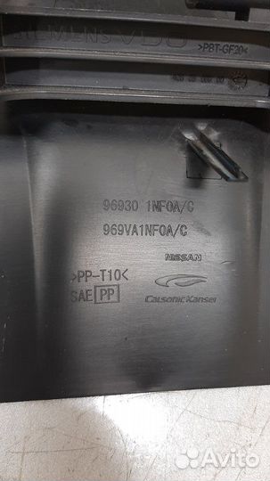 Накладка на консоль между сиденьями задняя