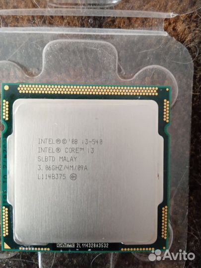 Процессор intel core i3
