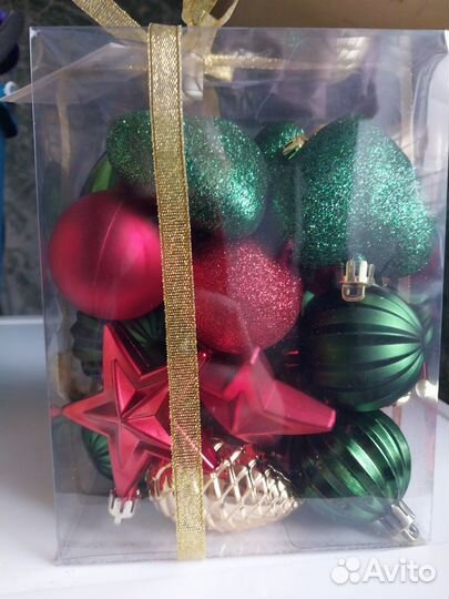 Набор елочных игрушек