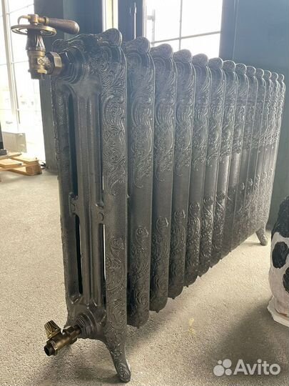 Чугунные радиаторы, ретро