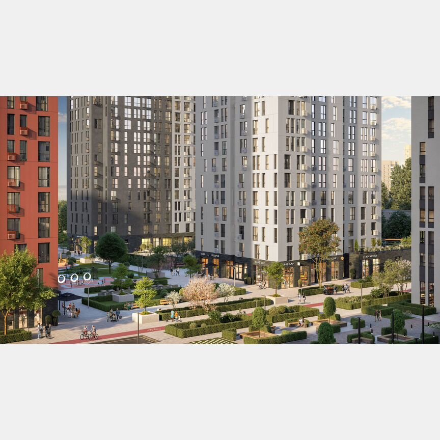 3-к. квартира, 55,7 м², 20/22 эт.