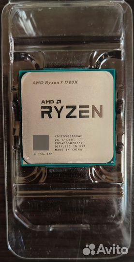 Процессор Ryzen 1700x