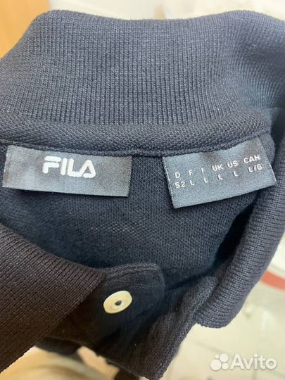 Fila поло мужское