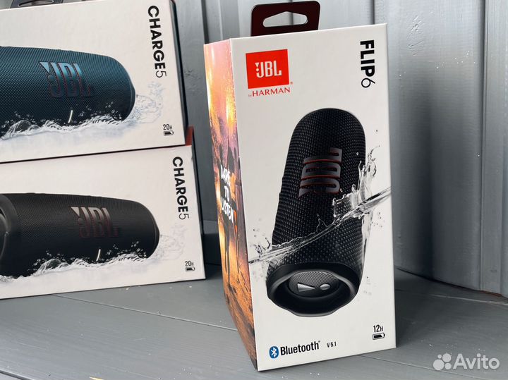 Портативная колонка jbl flip 6 оринал новая