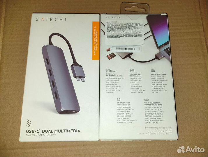 Satechi кабель, док-станция, адаптер Оригинал