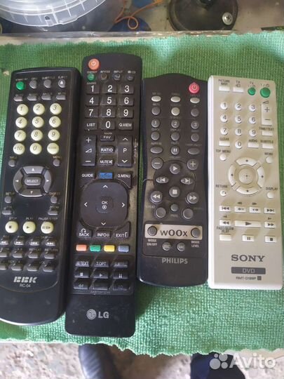 Пульты ду бу разные