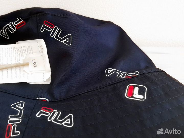 Мужская двусторонняя панама панамка Fila Оригинал