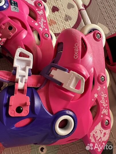 Ролики детские и защита декатлон