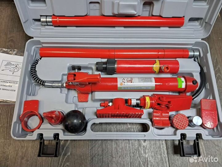 Набор гидравлических растяжек 10Т для кузовных раб