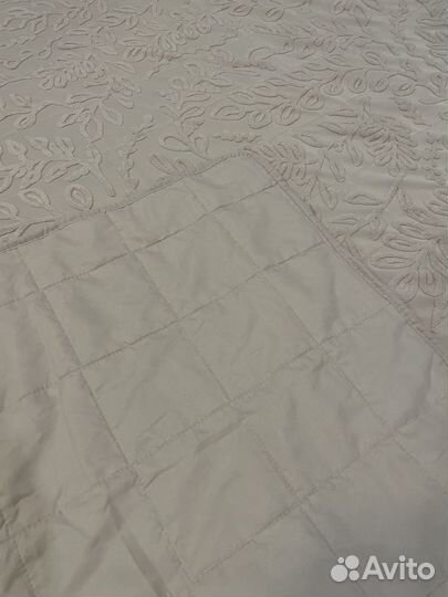 Плед покрывало 180 200 син