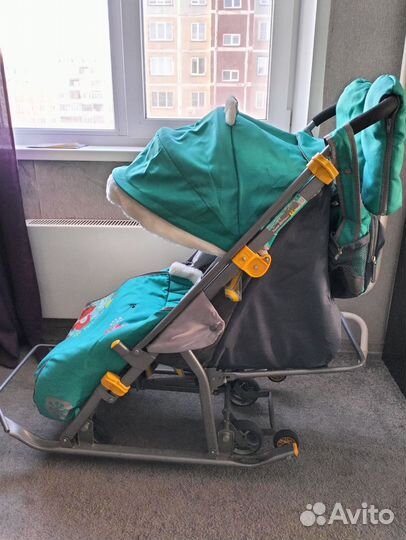 Коляска санки