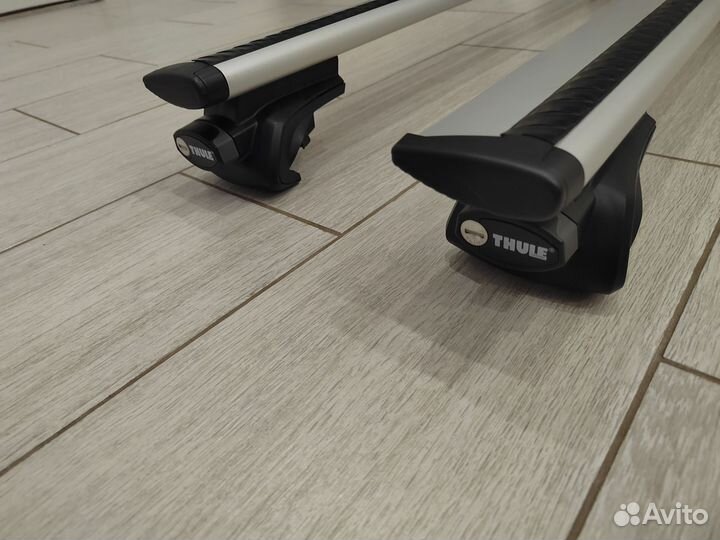 Багажник на рейлинги Thule 969, упоры Thule 757