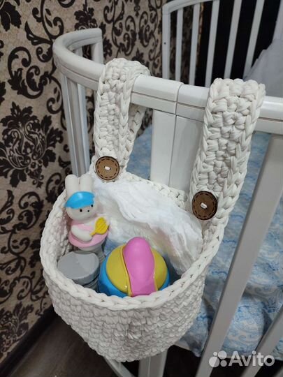 Корзинка на детскую кроватку