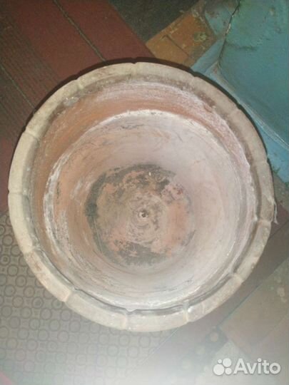 Керамический цветочный горшок