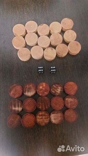 Фишки для нард,шашек. Новые