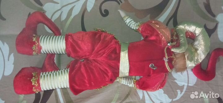 Кукла шут,заводная