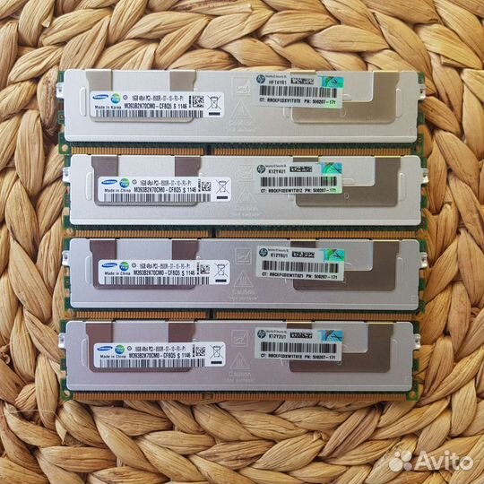 Ddr3 4х16gb 64 (серверная) 1ед