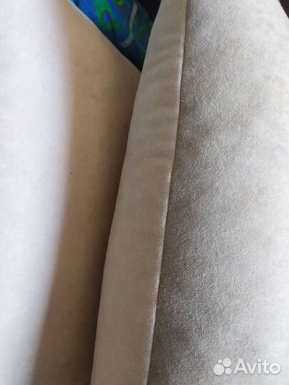 Подушки велюр, 2 шт какао с молоком(Н. Ельцовка)