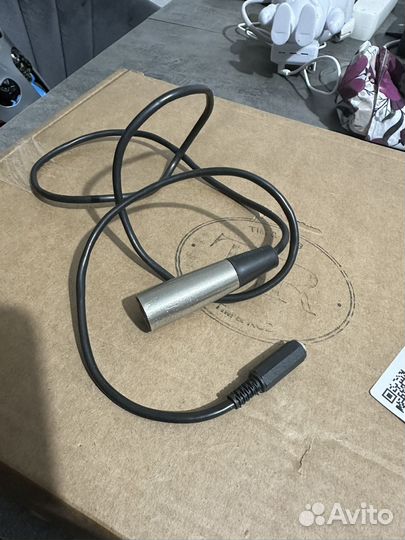 Переходник XLR (папа) to AUX (мама)