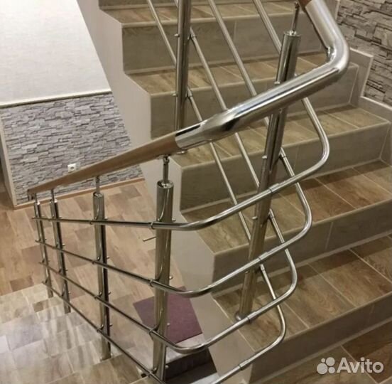 Перила для лестницы из нержавеющей стали