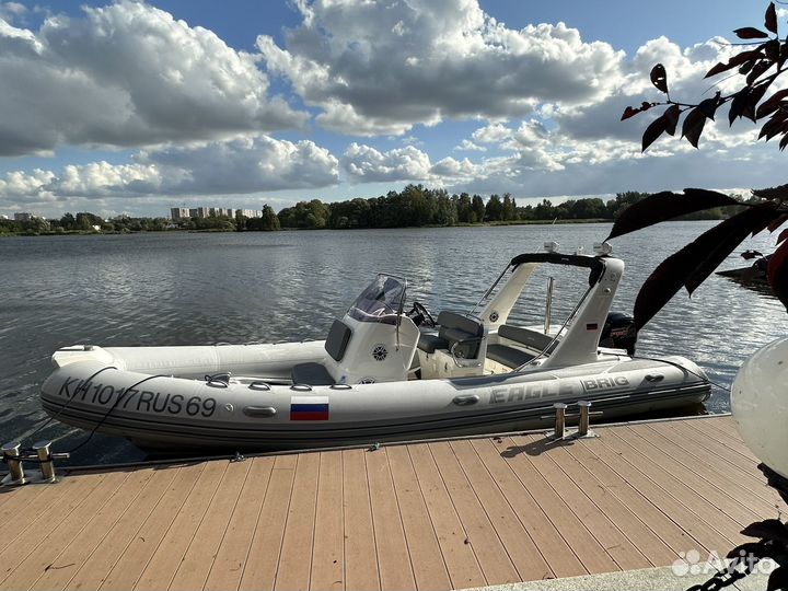 Шикарный риб Brig Eagle 650 + Mercury 115 ProXS CT