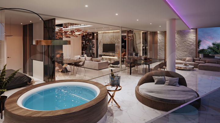 2-к. квартира, 204 м² (Индонезия)