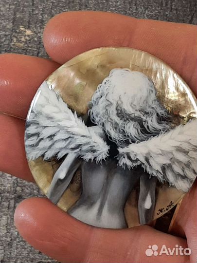 Кабошон Ракушка 