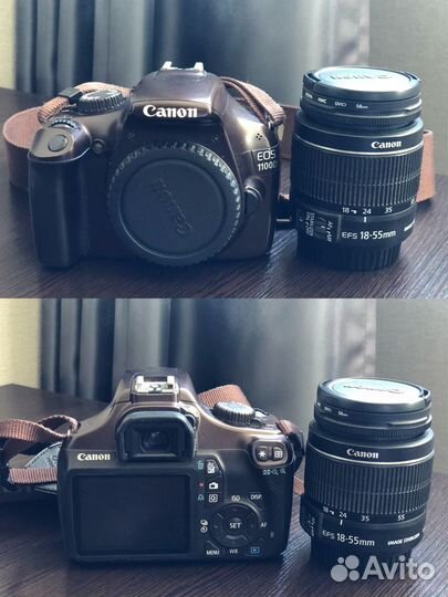 Зеркальный фотоаппарат Canon eos 1100d