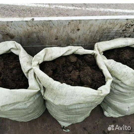 Навоз куриный и кроличий в мешках