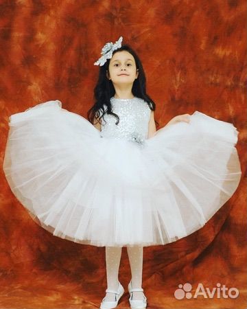 Платье снежинки