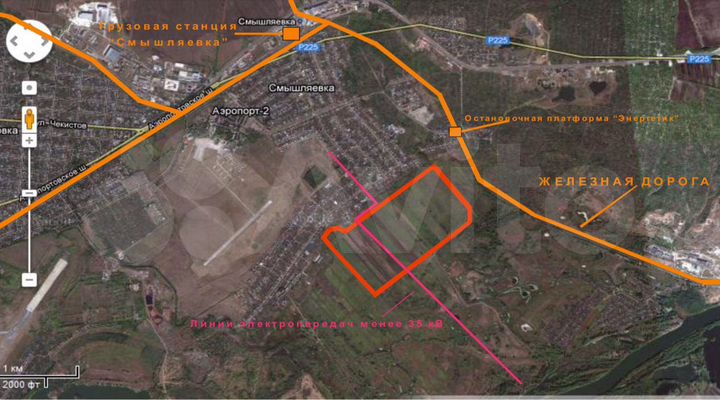 Участок 137 га (СНТ, ДНП)