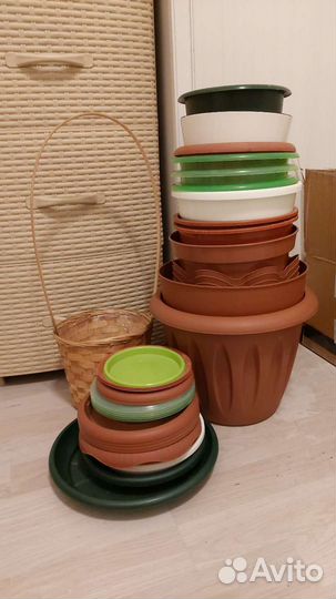 Горшок для цветов для орхидеи пластиковый