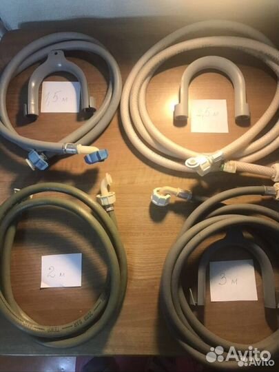 Шланги заливные для стиральной машины