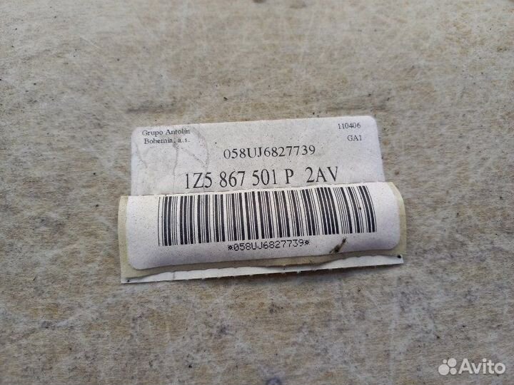 Обшивка потолка Skoda Octavia A5 2.0 BKD 140 Л.С