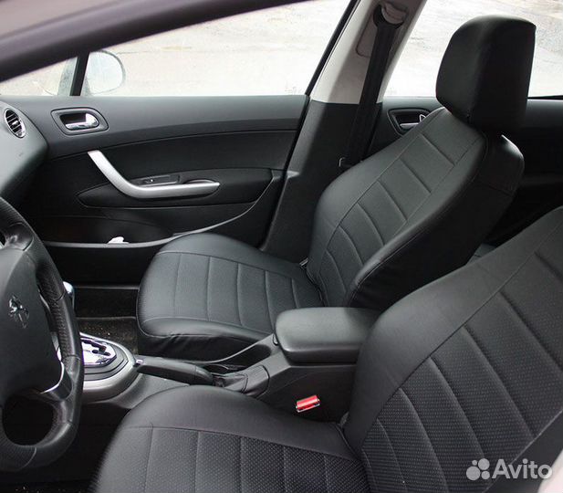 Авточехлы из экокожи в подарок оплетка на руль