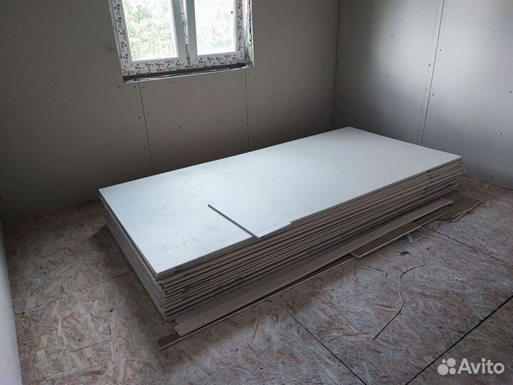 Гипсокартон остатки