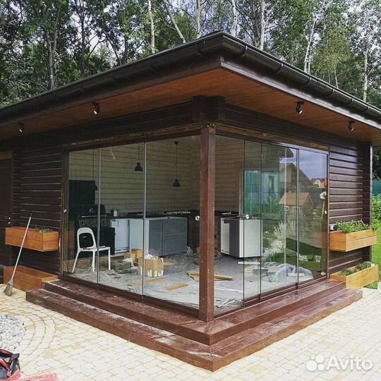 Панорамное остекление балконов