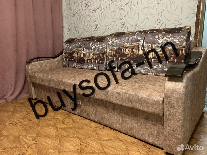 Диван на металлокаркасе 001