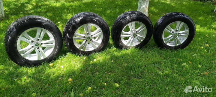 Литые диски r16, 5*114,3 на рено дастер