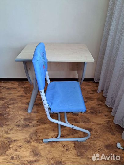 Растущая парта и стул дэми