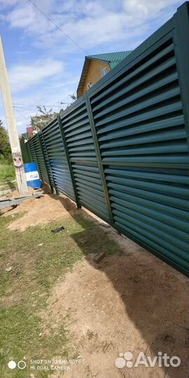 Забор Еврожалюзи