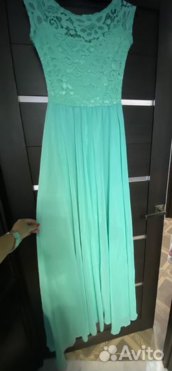 Платье в пол